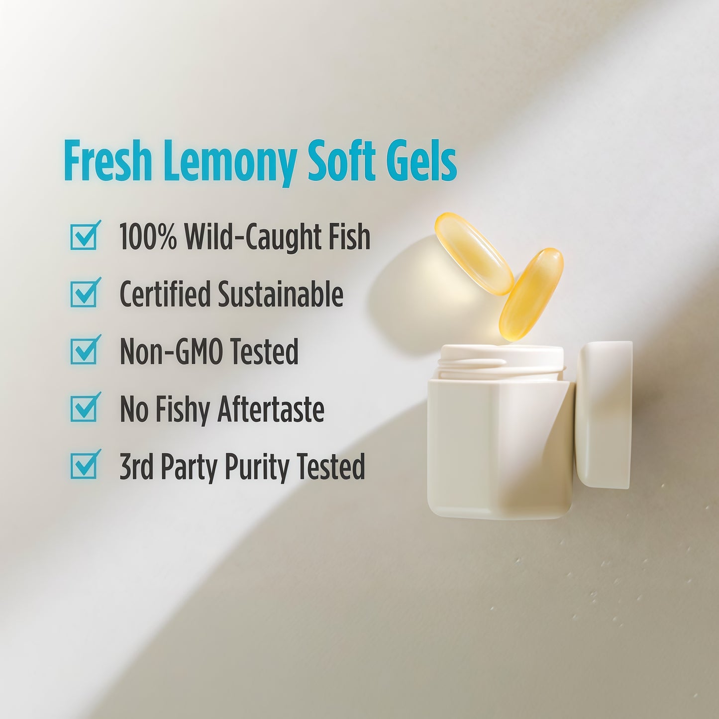 Nordic Naturals Ultimate Omega, Lemon Flavor - 210 Soft Gels - 1280 mg Omega-3 - High-Potency Fish Oil with EPA & DHA - Promotes Brain & Heart Health - Non-GMO - 105 Servings